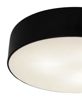 Moderní stropní svítidla Rabalux stropní svítidlo Renata E27 3x MAX 10W matná černá 5081