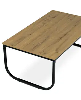 Konferenční stolky Elegantní konferenční stůl s "U" podnoží, 100 x 60 x 40 cm