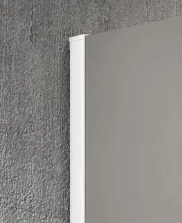Sprchové zástěny GELCO VARIO WHITE jednodílná sprchová zástěna k instalaci ke stěně, sklo nordic, 1200  GX1512-07