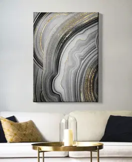 Obrazy Wallity Obraz BLACK AND WHITE LINIES 70 x 100 cm