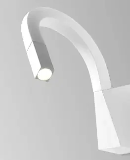 Nástěnná svítidla Linea Light Ohebné LED nástěnné světlo Snake v bílé