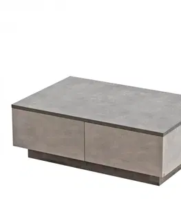Konferenční stolky Hanah Home Konferenční stolek Chrizo 90 cm šedý