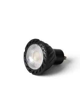 LED žárovky FARO LED žárovka GU10 5W 2700K 60° černá