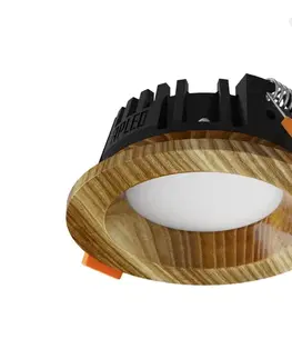 Svítidla APLED APLED - LED Podhledové RONDO WOODLINE LED/3W/230V 3000K pr. 9 cm jasan masiv 