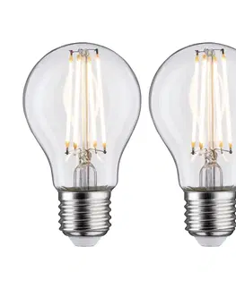 LED žárovky Paulmann LED žárovka E27 7W s vláknem 2 700K čirá 2 balení