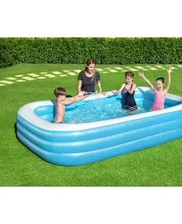 Bazény Bestway Nafukovací bazén rodinný obdélníkový, 305 x 183 x 56 cm