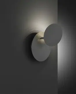 Designová nástěnná svítidla WOFI Nástěnné svítidlo Bayonne 1x 6,5W LED 430lm 3000K černá 4048-102R