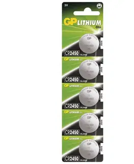 Jednorázové baterie GP Batteries GP Lithiová knoflíková baterie GP CR2450, blistr 1042245015