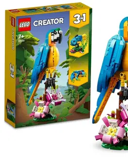 Hračky LEGO LEGO - Creator 3 v 1 31136 Exotický papoušek