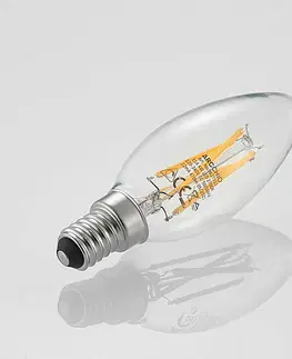 Stmívatelné LED žárovky Arcchio LED žárovka E14 4W 2 700K svíčka filament stmívací