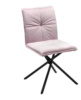 Židle do jídelny Židle Lunita Růžová