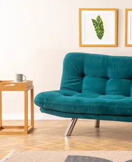 Pohovky a gauče Pohovka trojmístná rozkládací MISA SMALL modrá