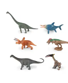 Hračky RAPPA - Sada dinosaurů v plastové krabičce 6 ks