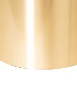 Zavesna svitidla Moderní závěsná lampa černá se zlatým nastavitelným 6-světlem - Lofty
