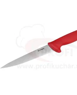 Kuchyňské nože Nůž HACCP STALGAST červený - 16cm