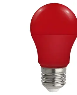 Žárovky  LED Žárovka A50 E27/4,9W/230V červená 