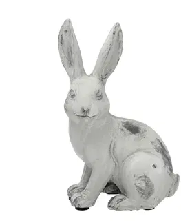Figurky a sošky Figurka Sedící králík II 13x9x20cm