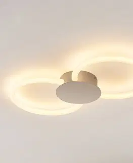 Stropní svítidla Lucande Lucande Clasa LED stropní světlo, dvoužárovkové