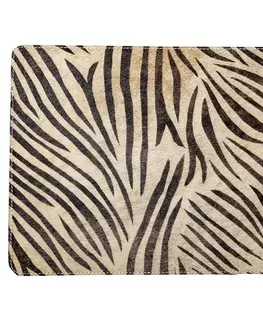 Prostírání Kožené obdélníkové prostírání Zebra (bos taurus taurus) - 30*40*0.5cm Mars & More HZBPR