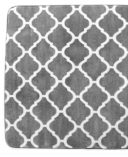 Skandinávské koberce Koberce do předsíně tmavě šedé barvy 120 x 170 cm