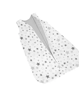 Povlečení Bellatex Dětský spací pytel Hvězdy šedá, 50 x 75 cm