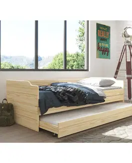 Jednolůžkové postele Postel se 3 lůžkami včetně Roštů Lotar