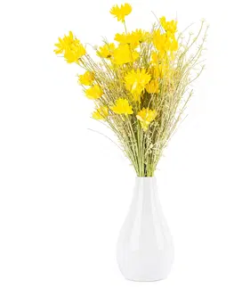 Květiny Umělé luční květy 50 cm, žlutá