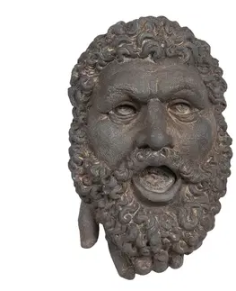 Obrazy Nástěnná kameninová busta muže v antickém stylu Géraud - 29*19*42 cm Clayre & Eef 6MG0007