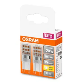 LED žárovky OSRAM OSRAM LED s paticí G9 1,9 W 2 700 K čirá 2 balení