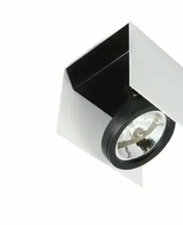 LED bodová svítidla BPM Stropní svítidlo Yuzey 8219 - U matná bílá s černou polomatnou 8219.12.D40.3K