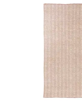 Koberce Norddan Designový koberec Keesa 200x140cm tmavě koralový