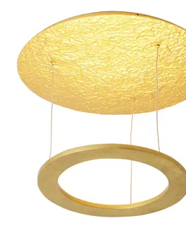Stropní svítidla Holländer Stropní svítidlo Venere LED, zlaté