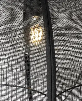 Zavesna svitidla Orientální závěsná lampa černá 48 cm - Rob