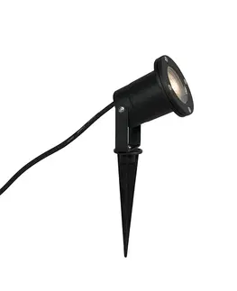 Venkovni osvetleni Zahradní bodové černé včetně šňůry a zástrčky 230 cm IP65 - Základní