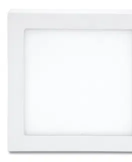 Klasická stropní svítidla Ecolite SMD sv. přisaz. 22.5x22.5cm, 18W, 2700K, IP20, 1530Lm LED-CSQ-18W/2700