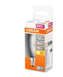 LED žárovky OSRAM OSRAM Classic B LED žárovka E14 4,9W 2 700 K matná