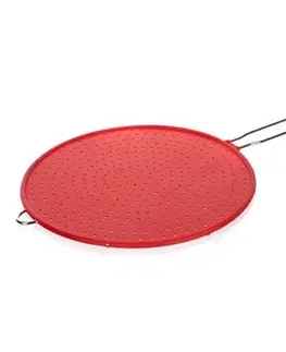 Pánve Červené silikonové ochranné síto na pánve "CULINARIA", BANQUET - průměr 28 cm