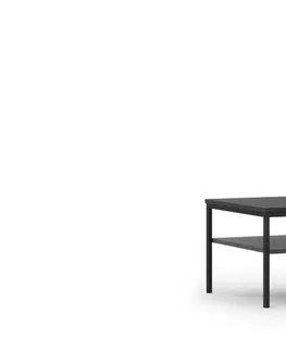 Konferenční stolky Konferenční stolek LANZZI černá mat