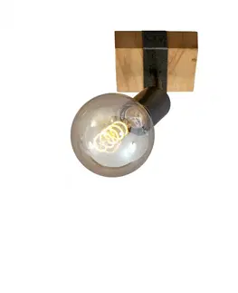Industriální bodová svítidla BRILONER Bodové svítidlo 10,3 cm 1x E27 25W šedá BRILO 2900-011