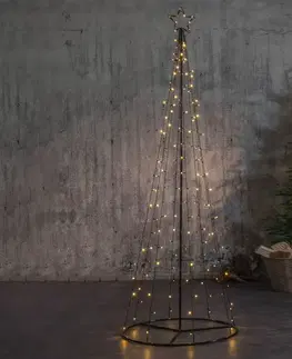 Vánoční venkovní dekorace STAR TRADING LED venkovní dekorace Light Tree, LED diody částečně blikající