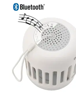 Svítilny Cattara Nabíjecí bluetooth svítilna s lapačem hmyzu Music cage, 60 lm