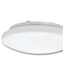 Klasická stropní svítidla Ecolite Stropní svítidlo, bílé, IP44, 2x60W, bez čidla W141/B-BI