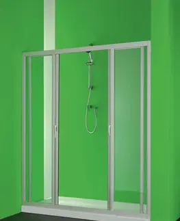 Sprchové kouty HOPA Sprchové dveře MAESTRO CENTRALE BARVA rámu Bílá, Rozměr A 130 cm, Rozměr C 185 cm, Směr zavírání Univerzální Levé / Pravé, Výplň Polystyrol 2,2 mm (acrilico) BSMAC13P