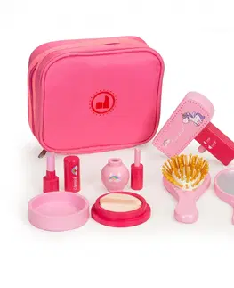 Hračky pro holky Kosmetická sada pro děti Ecotoys růžová