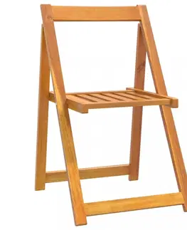 Zahradní křesla a židle Skládací zahradní židle 4 ks Dekorhome