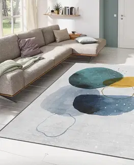 Koberce a koberečky Conceptum Hypnose Koberec ALHO Stains 160x230 cm šedý