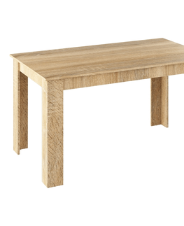 Jídelní stoly Jídelní stůl PITIFOLIA 140x80 cm, dub sonoma