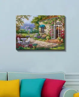 Obrazy Wallity Obraz na plátně Dream garden 50x70 cm