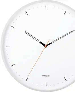 Hodiny Karlsson 5940WH designové nástěnné hodiny 40 cm