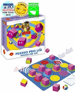 Hračky společenské hry PEXI - Pexeso Pro Uši
